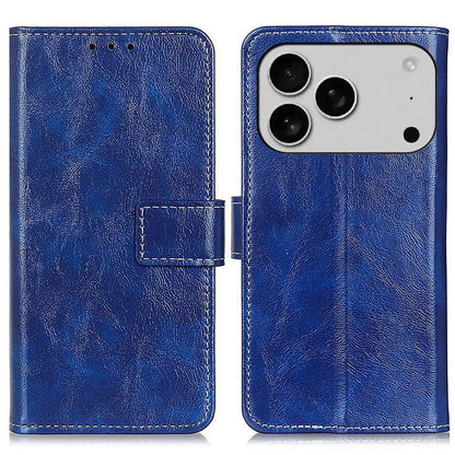 Retro Crazy Horse Texture Horizontal Flip Leather Phone Case