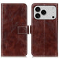 Retro Crazy Horse Texture Horizontal Flip Leather Phone Case, For iPhone 16e / 17e, For iPhone 17 Pro Max, For iPhone 17 Pro, For iPhone 17