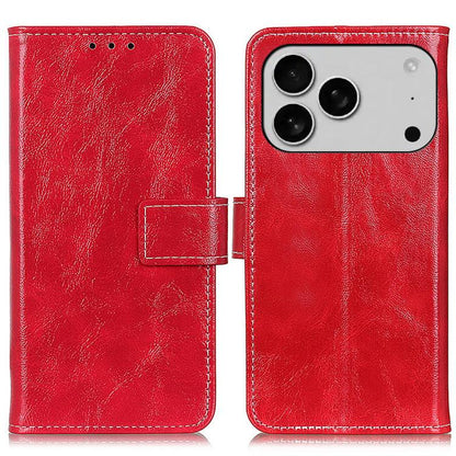 Retro Crazy Horse Texture Horizontal Flip Leather Phone Case