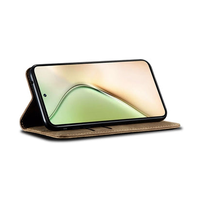 Denim Texture Flip Leather Phone Case