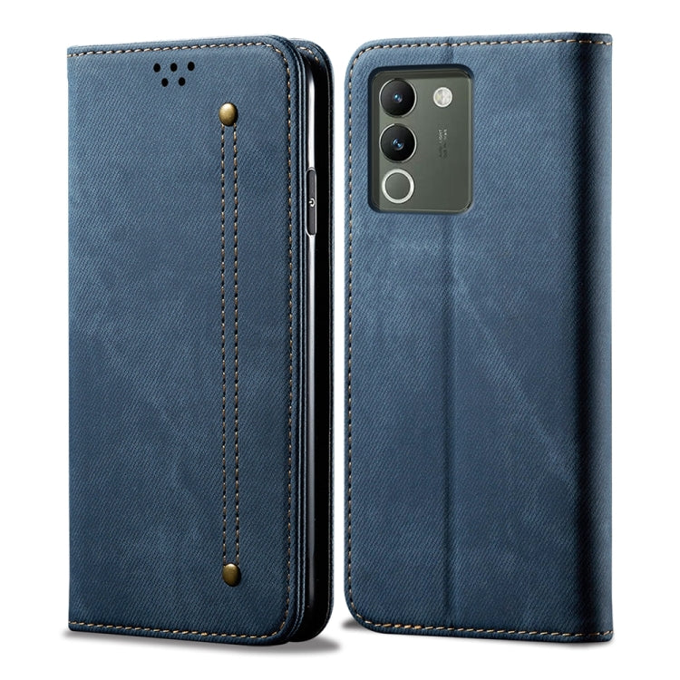 Denim Texture Flip Leather Phone Case, Series 2