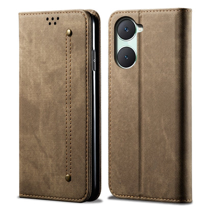 Denim Texture Flip Leather Phone Case, Series 3