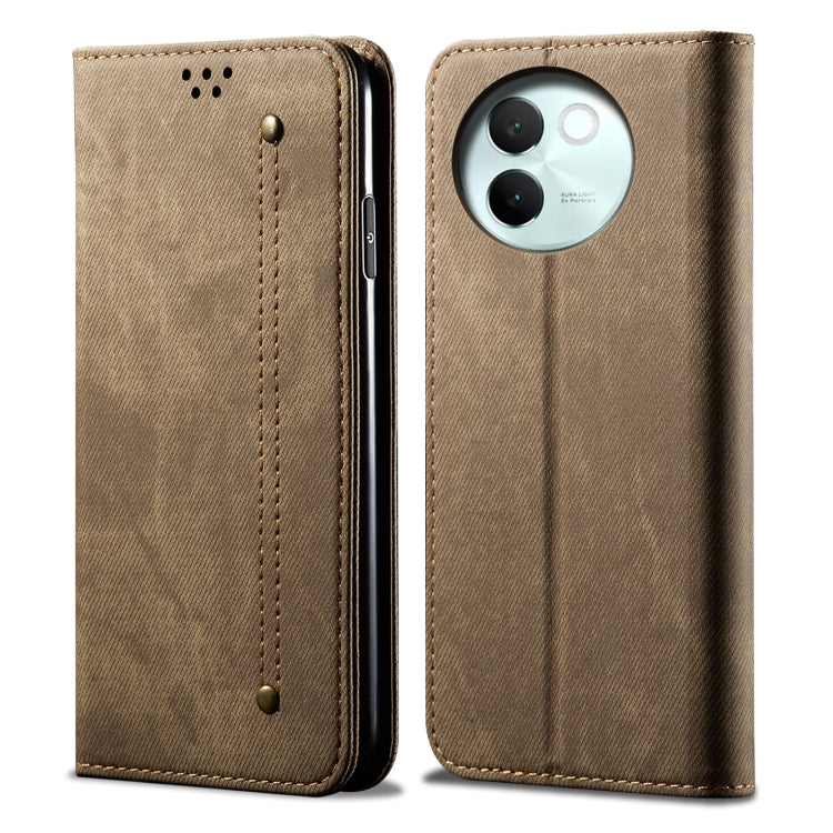 Denim Texture Flip Leather Phone Case, Series 2