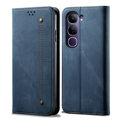 Denim Texture Flip Leather Phone Case