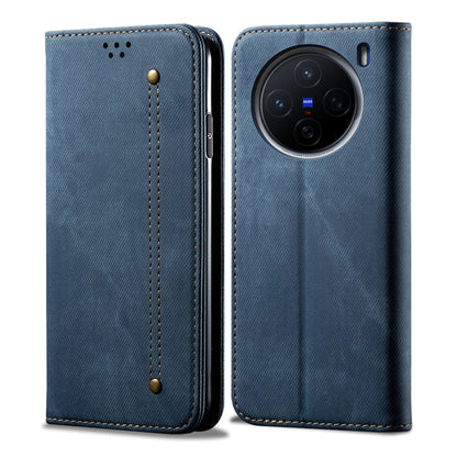 Denim Texture Flip Leather Phone Case