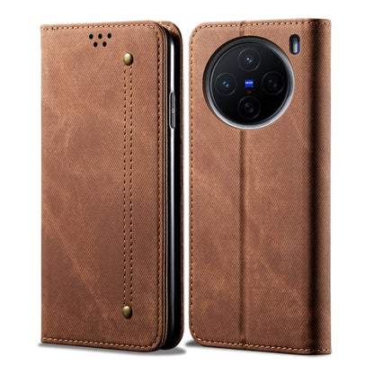 Denim Texture Flip Leather Phone Case