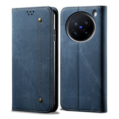 Denim Texture Flip Leather Phone Case