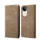 Denim Texture Flip Leather Phone Case
