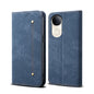 Denim Texture Flip Leather Phone Case