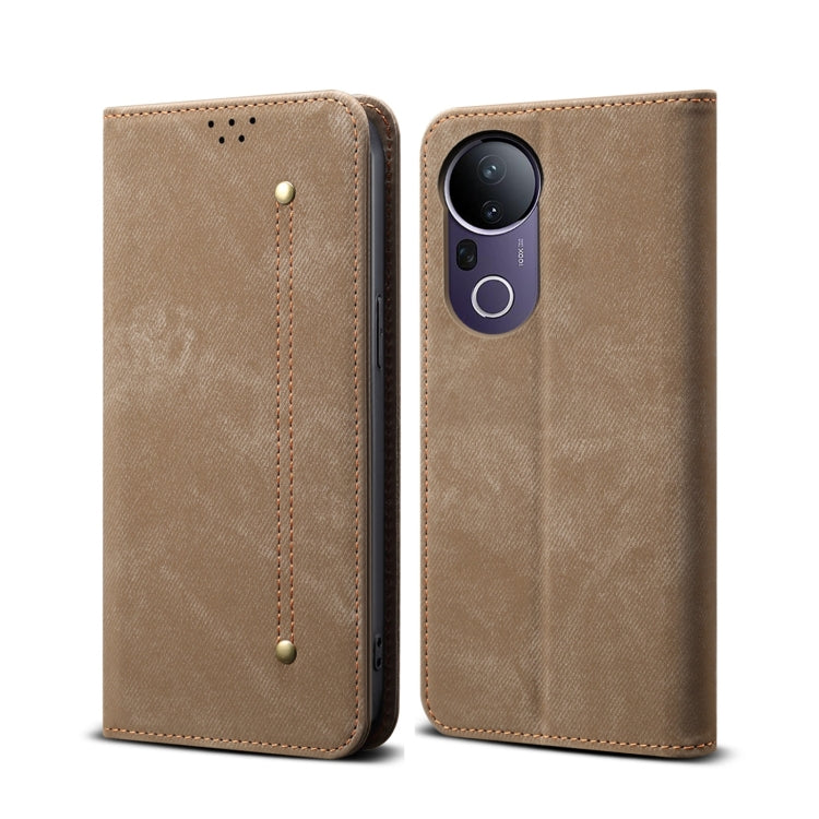 Denim Texture Flip Leather Phone Case