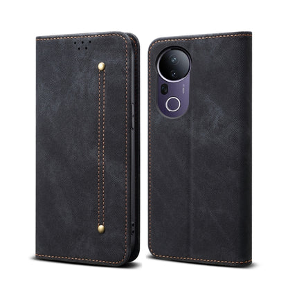 Denim Texture Flip Leather Phone Case
