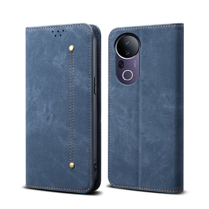 Denim Texture Flip Leather Phone Case