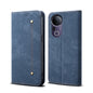 Denim Texture Flip Leather Phone Case