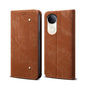 Denim Texture Flip Leather Phone Case