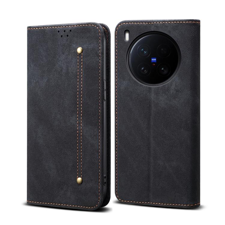 Denim Texture Flip Leather Phone Case