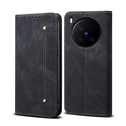 Denim Texture Flip Leather Phone Case