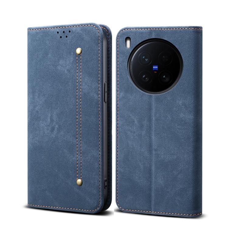 Denim Texture Flip Leather Phone Case