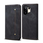 Denim Texture Flip Leather Phone Case