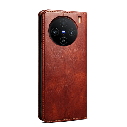 Oil Wax Crazy Horse Texture Leather Phone Case, Series 3