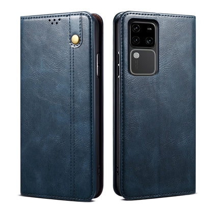 Oil Wax Crazy Horse Texture Leather Phone Case, For vivo V30E 5G Global, For vivo T3 / Y200E / Y100 IND, For vivo Y03 4G, For vivo iQOO Neo9 Pro / Neo9, For vivo S18 Pro, For vivo S18e