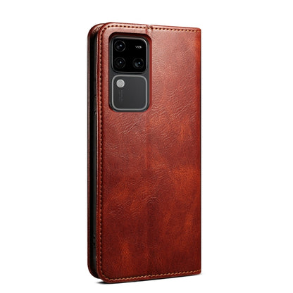 Oil Wax Crazy Horse Texture Leather Phone Case, For vivo S18, For vivo X100 Pro, For vivo X100, For vivo Y36 5G / 4G, For vivo S17e, For vivo Y78 5G