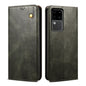 Oil Wax Crazy Horse Texture Leather Phone Case, For vivo S18, For vivo X100 Pro, For vivo X100, For vivo Y36 5G / 4G, For vivo S17e, For vivo Y78 5G