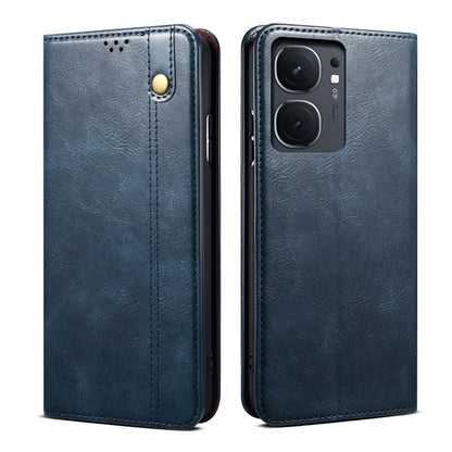Oil Wax Crazy Horse Texture Leather Phone Case, For vivo V30E 5G Global, For vivo T3 / Y200E / Y100 IND, For vivo Y03 4G, For vivo iQOO Neo9 Pro / Neo9, For vivo S18 Pro, For vivo S18e