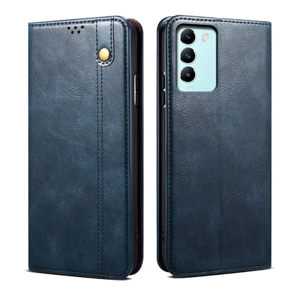 Oil Wax Crazy Horse Texture Leather Phone Case, For vivo V30E 5G Global, For vivo T3 / Y200E / Y100 IND, For vivo Y03 4G, For vivo iQOO Neo9 Pro / Neo9, For vivo S18 Pro, For vivo S18e