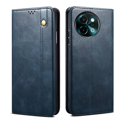 Oil Wax Crazy Horse Texture Leather Phone Case, For vivo V40 Lite 4G IDN / 5G IDN, For vivo V40e 5G India / iQOO Z9s 5G, For vivo S19 Pro, For vivo S19, For vivo X100 Ultra, For vivo Y38 5G Global