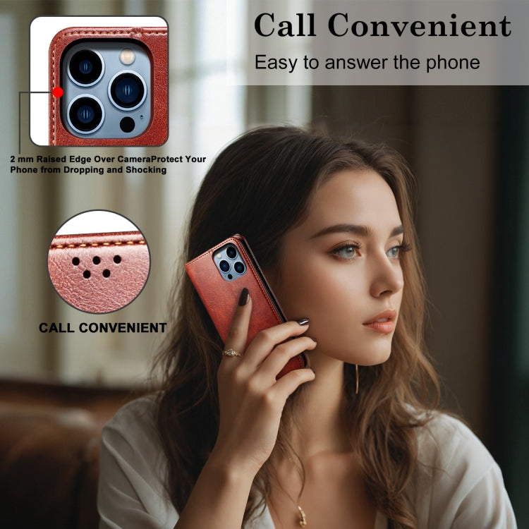 Oil Wax Crazy Horse Texture Leather Phone Case, For vivo V30E 5G Global, For vivo T3 / Y200E / Y100 IND, For vivo Y03 4G, For vivo iQOO Neo9 Pro / Neo9, For vivo S18 Pro, For vivo S18e