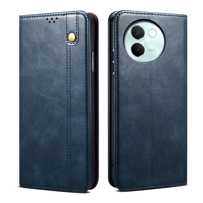 Oil Wax Crazy Horse Texture Leather Phone Case