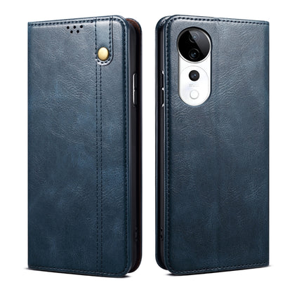 Oil Wax Crazy Horse Texture Leather Phone Case, For vivo V40 Lite 4G IDN / 5G IDN, For vivo V40e 5G India / iQOO Z9s 5G, For vivo S19 Pro, For vivo S19, For vivo X100 Ultra, For vivo Y38 5G Global