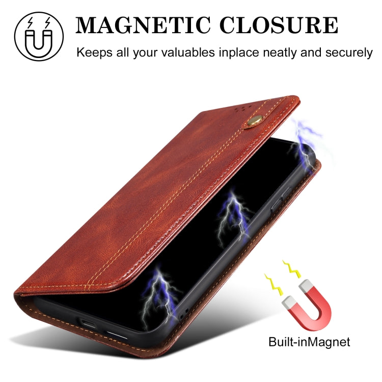 Oil Wax Crazy Horse Texture Leather Phone Case, For vivo V40 Lite 4G IDN / 5G IDN, For vivo V40e 5G India / iQOO Z9s 5G, For vivo S19 Pro, For vivo S19, For vivo X100 Ultra, For vivo Y38 5G Global