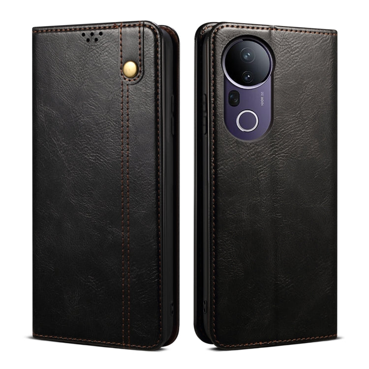 Oil Wax Crazy Horse Texture Leather Phone Case, For vivo S20 5G, For vivo S20 Pro 5G, For vivo Y19s 4G, For vivo X200, For vivo X200 Pro mini, For vivo X200 Pro