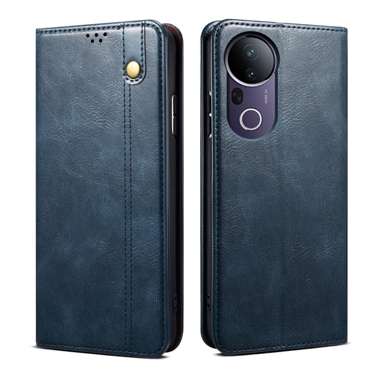 Oil Wax Crazy Horse Texture Leather Phone Case, For vivo S20 5G, For vivo S20 Pro 5G, For vivo Y19s 4G, For vivo X200, For vivo X200 Pro mini, For vivo X200 Pro