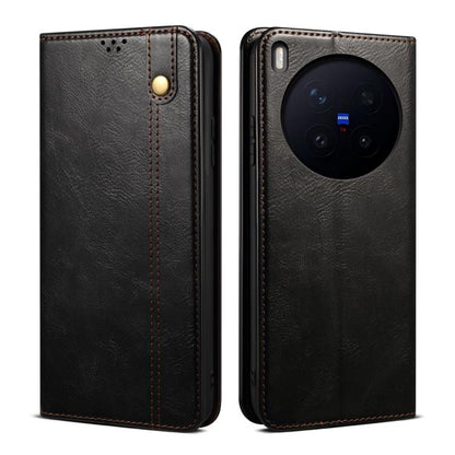 Oil Wax Crazy Horse Texture Leather Phone Case, For vivo X300 Pro, For vivo X300, For vivo V60 5G, For vivo S30 Pro mini, For vivo X200 Ultra, For vivo V50