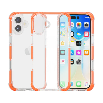 Four-corner Shockproof TPU Hybrid Acrylic Phone Case, For iPhone 16 Plus, For iPhone 16