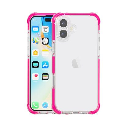 Four-corner Shockproof TPU Hybrid Acrylic Phone Case, For iPhone 16 Plus, For iPhone 16