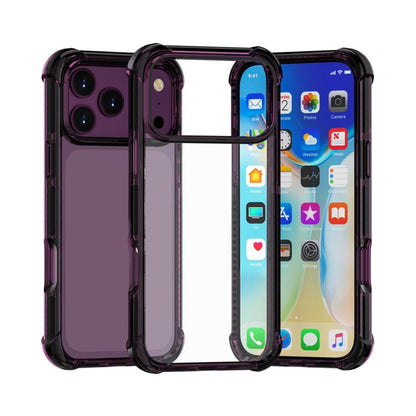 Four-corner Shockproof TPU Hybrid Acrylic Phone Case, For iPhone 18 Pro / 17 Pro, For iPhone 18 Pro Max / 17 Pro Max