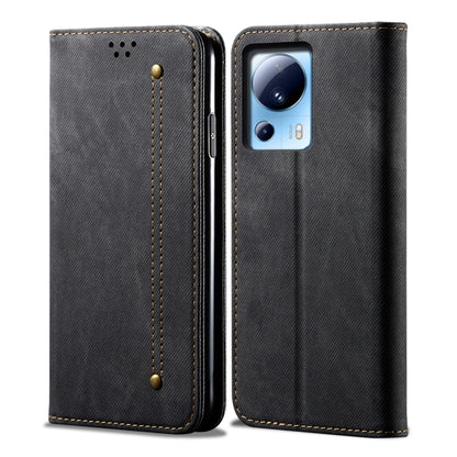 Denim Texture Flip Leather Phone Case