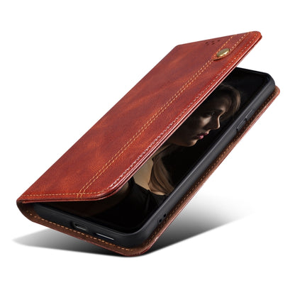 Oil Wax Crazy Horse Texture Leather Phone Case