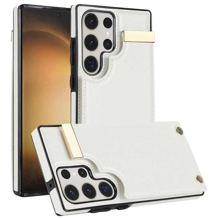 Metal Buckle Card Slots Phone Case