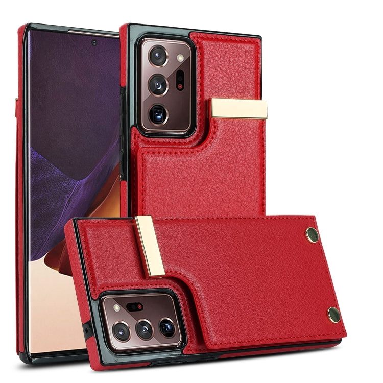 Metal Buckle Card Slots Phone Case