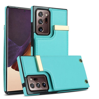 Metal Buckle Card Slots Phone Case