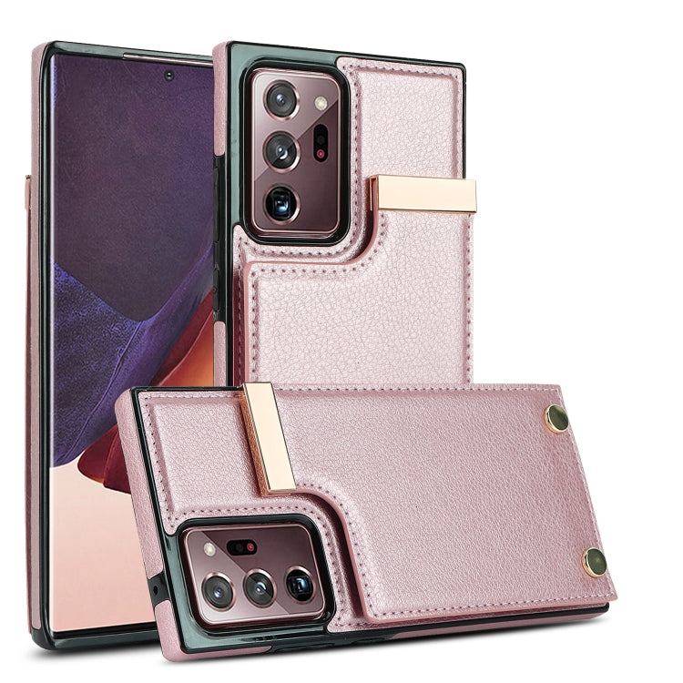 Metal Buckle Card Slots Phone Case