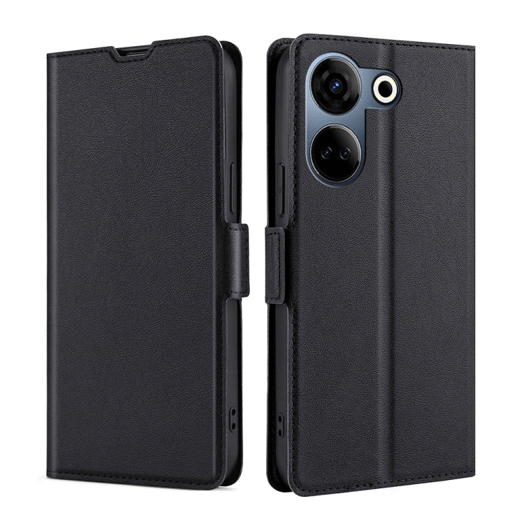 Ultra-thin Voltage Side Buckle Horizontal Flip Leather Phone Case