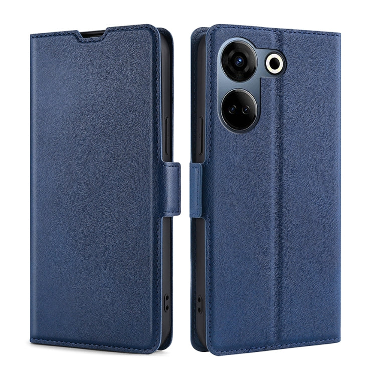 Ultra-thin Voltage Side Buckle Horizontal Flip Leather Phone Case