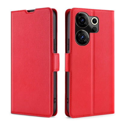 Ultra-thin Voltage Side Buckle Horizontal Flip Leather Phone Case