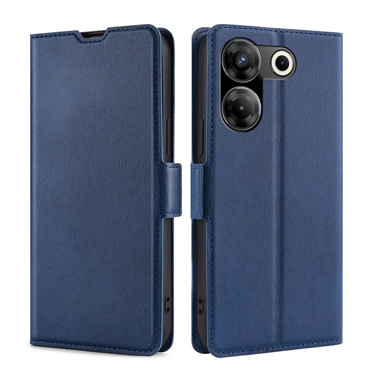 Ultra-thin Voltage Side Buckle Horizontal Flip Leather Phone Case