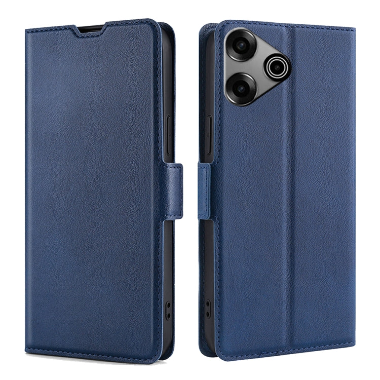 Ultra-thin Voltage Side Buckle Horizontal Flip Leather Phone Case